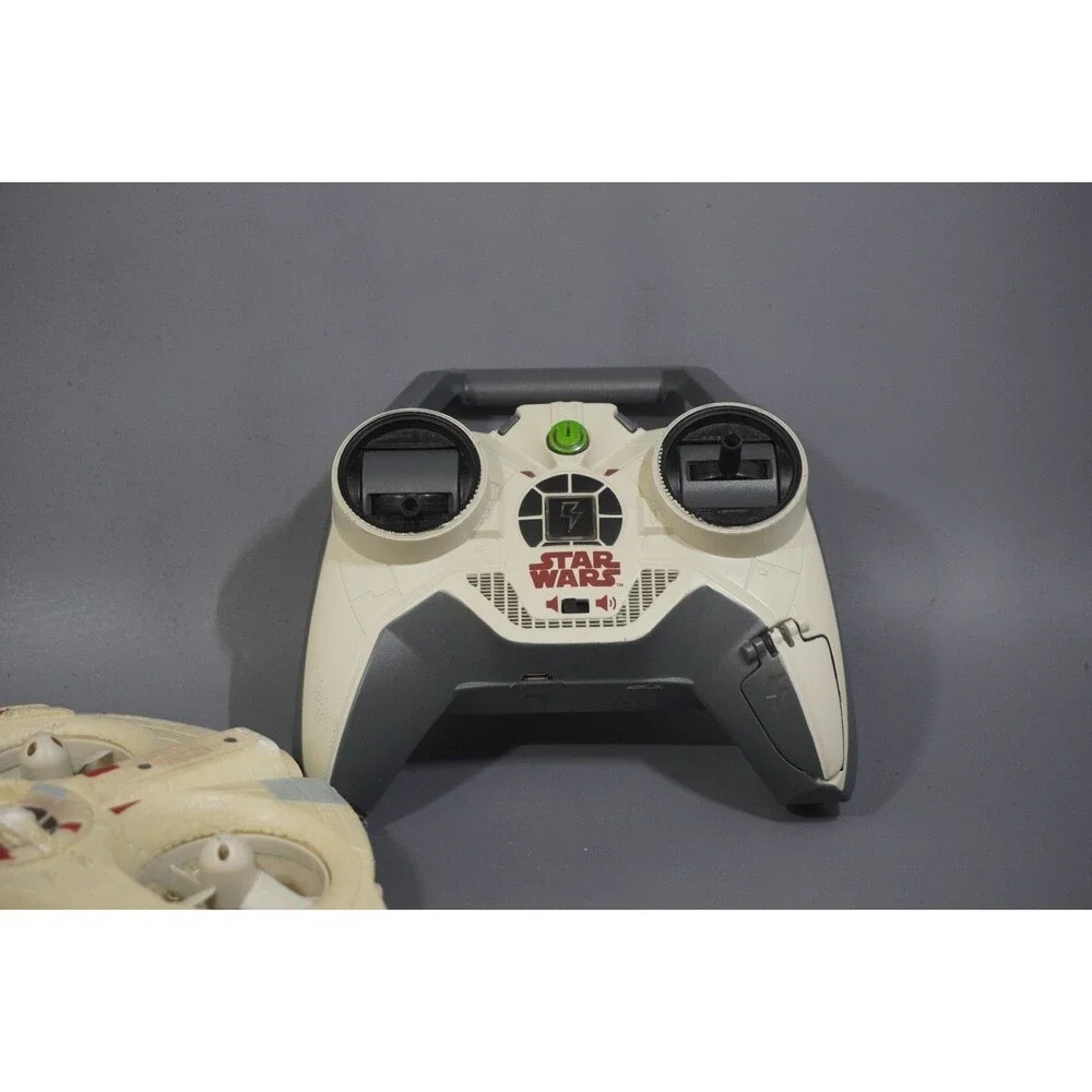 Air Hogs Star Wars RC Ultimate Millennium Falcon Quadcopter Drone Functional